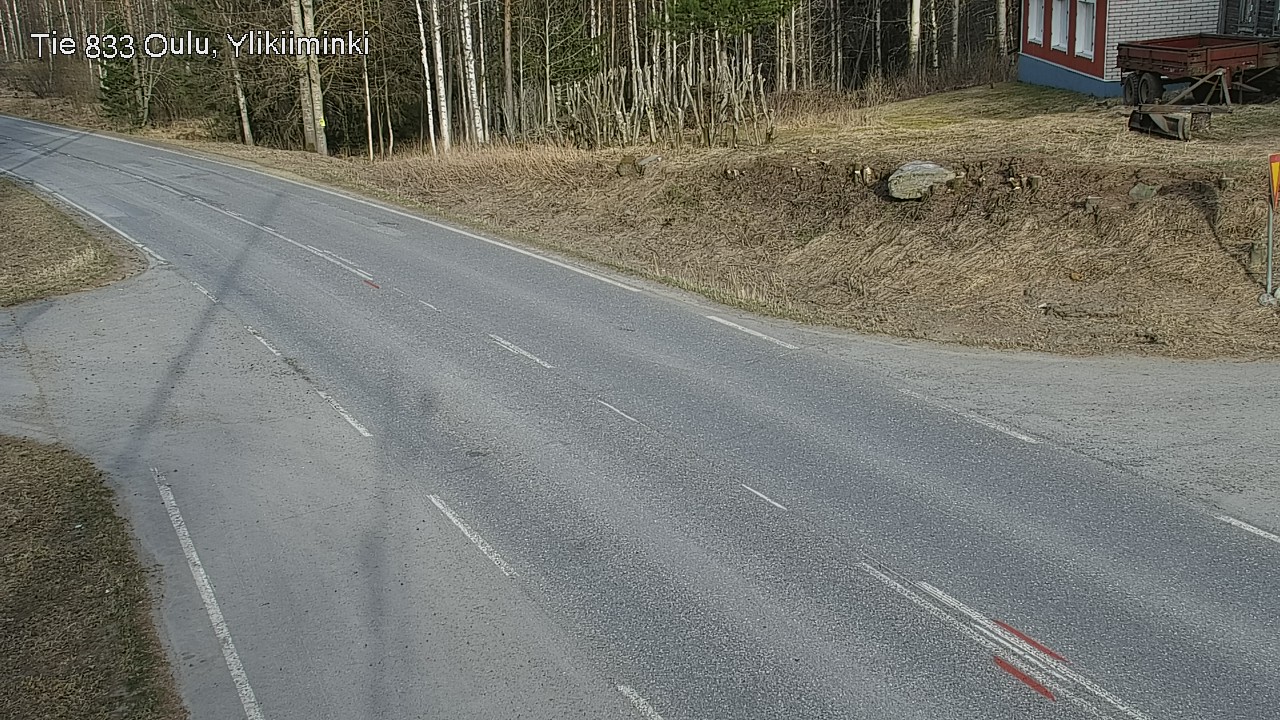 Kelikamerat Kuva Tie 833 Oulu, Vesala, Oulu, Pohjois-Pohjanmaa