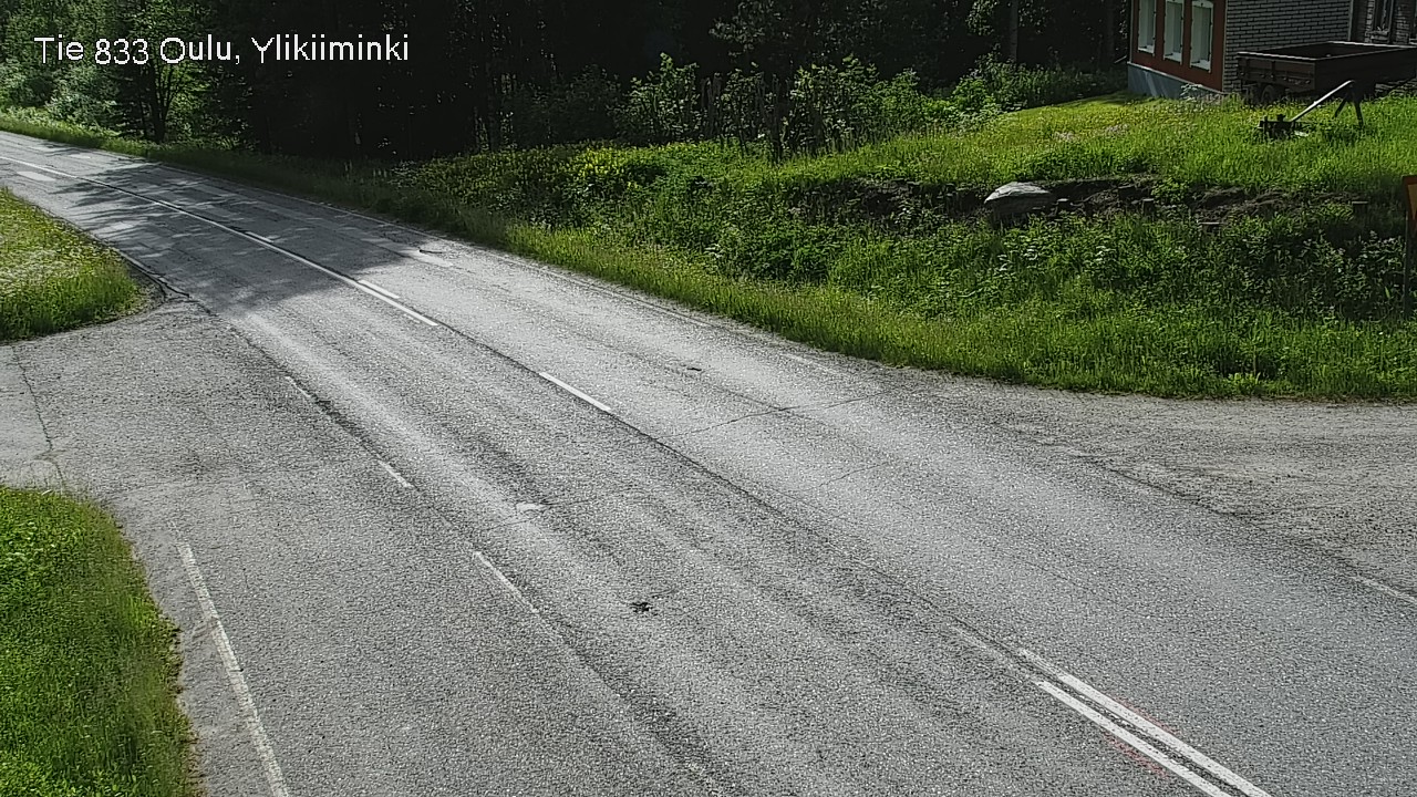 Weather Camera Image Väg  833 Oulu, Vesala, Oulu, Pohjois-Pohjanmaa