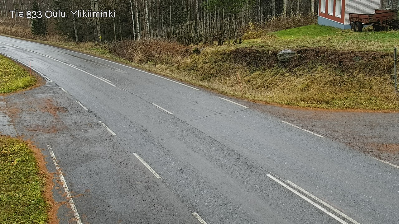 Weather Camera Image Road  833 Oulu, Vesala, Oulu, Pohjois-Pohjanmaa