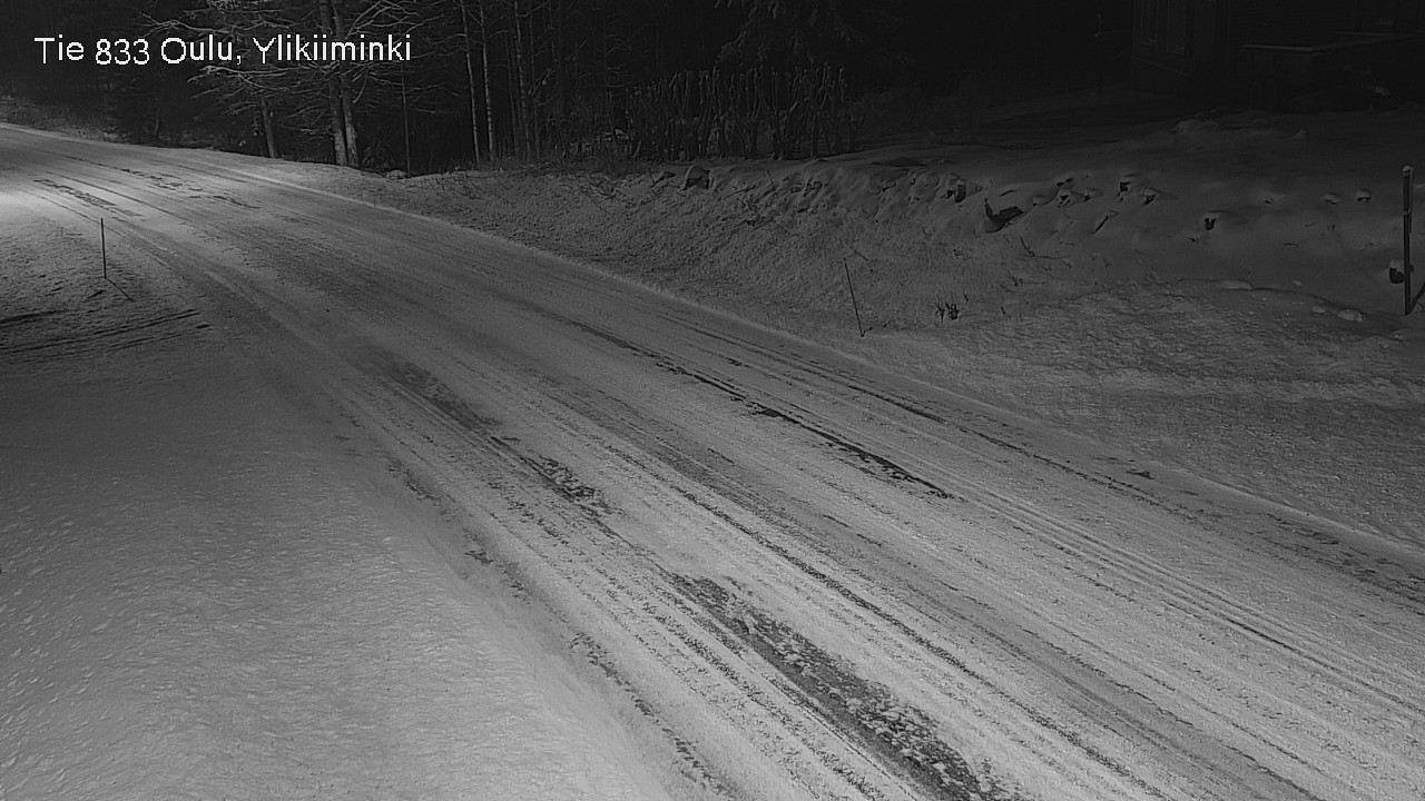 Kelikamerat Kuva Tie 833 Oulu, Vesala, Oulu, Pohjois-Pohjanmaa