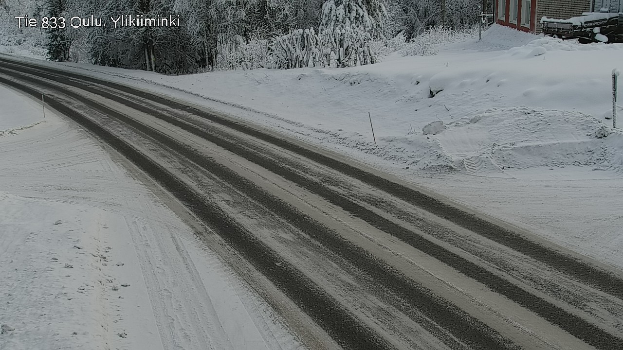 Weather Camera Image Road  833 Oulu, Vesala, Oulu, Pohjois-Pohjanmaa