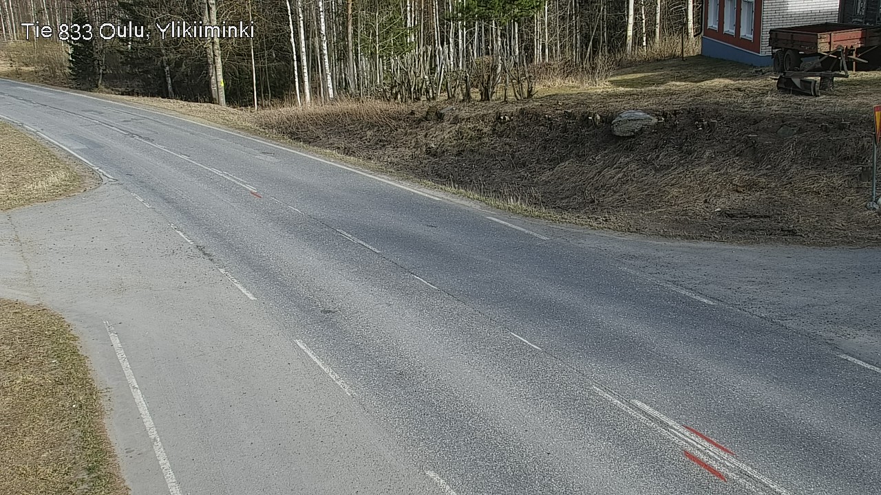 Kelikamerat Kuva Tie 833 Oulu, Vesala, Oulu, Pohjois-Pohjanmaa