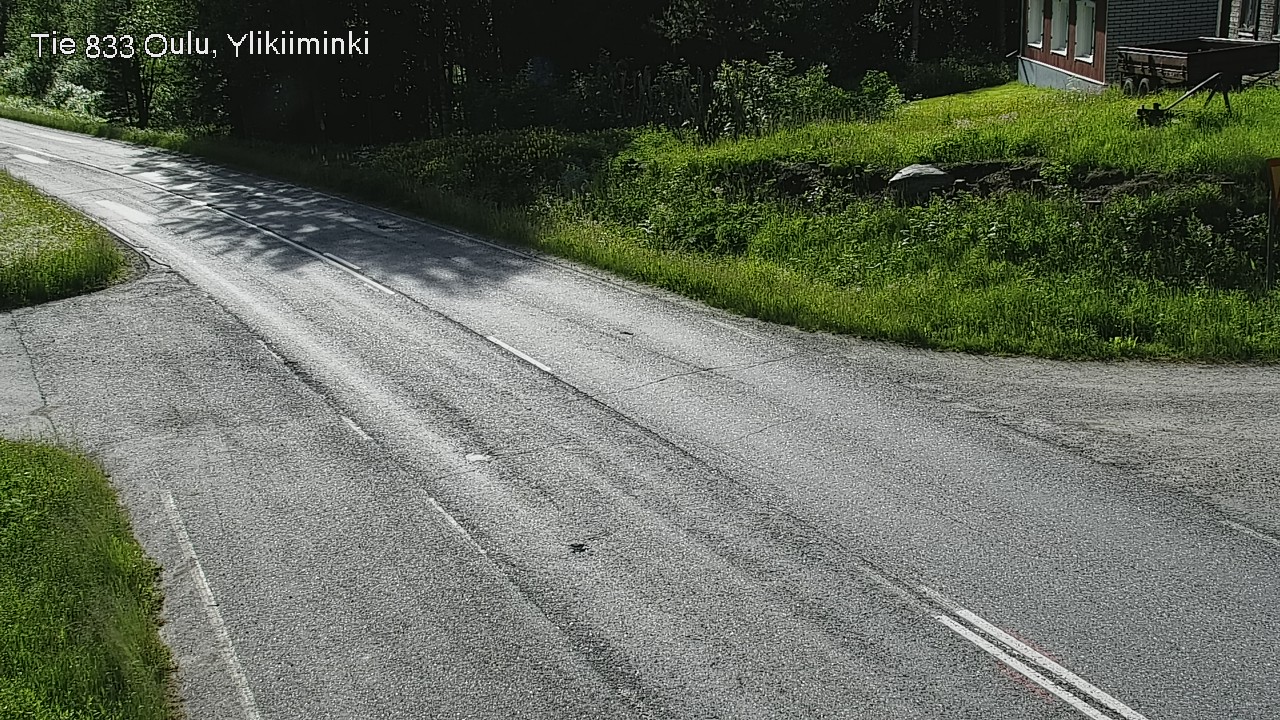 Weather Camera Image Väg  833 Oulu, Vesala, Oulu, Pohjois-Pohjanmaa
