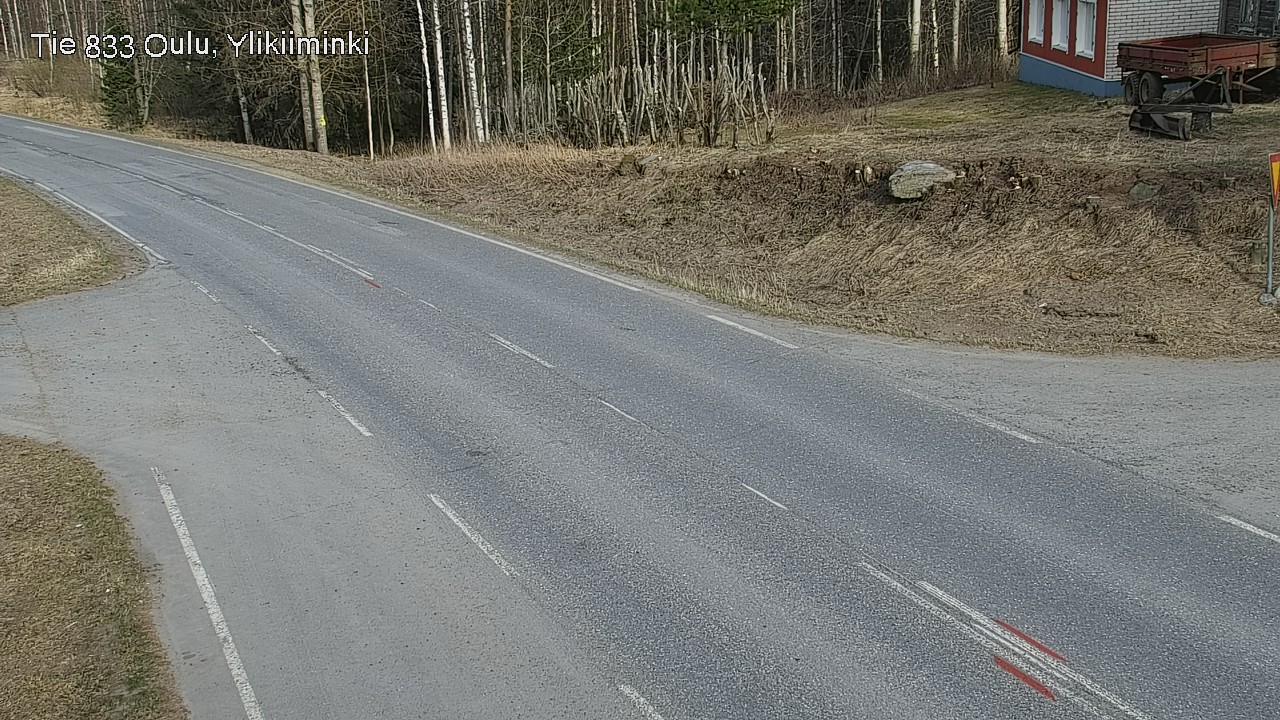 Kelikamerat Kuva Tie 833 Oulu, Vesala, Oulu, Pohjois-Pohjanmaa