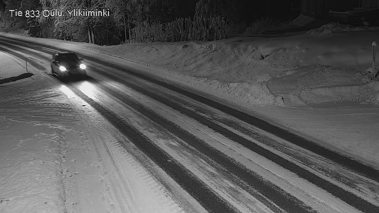 Kelikamerat Kuva Tie 833 Oulu, Vesala, Oulu, Pohjois-Pohjanmaa