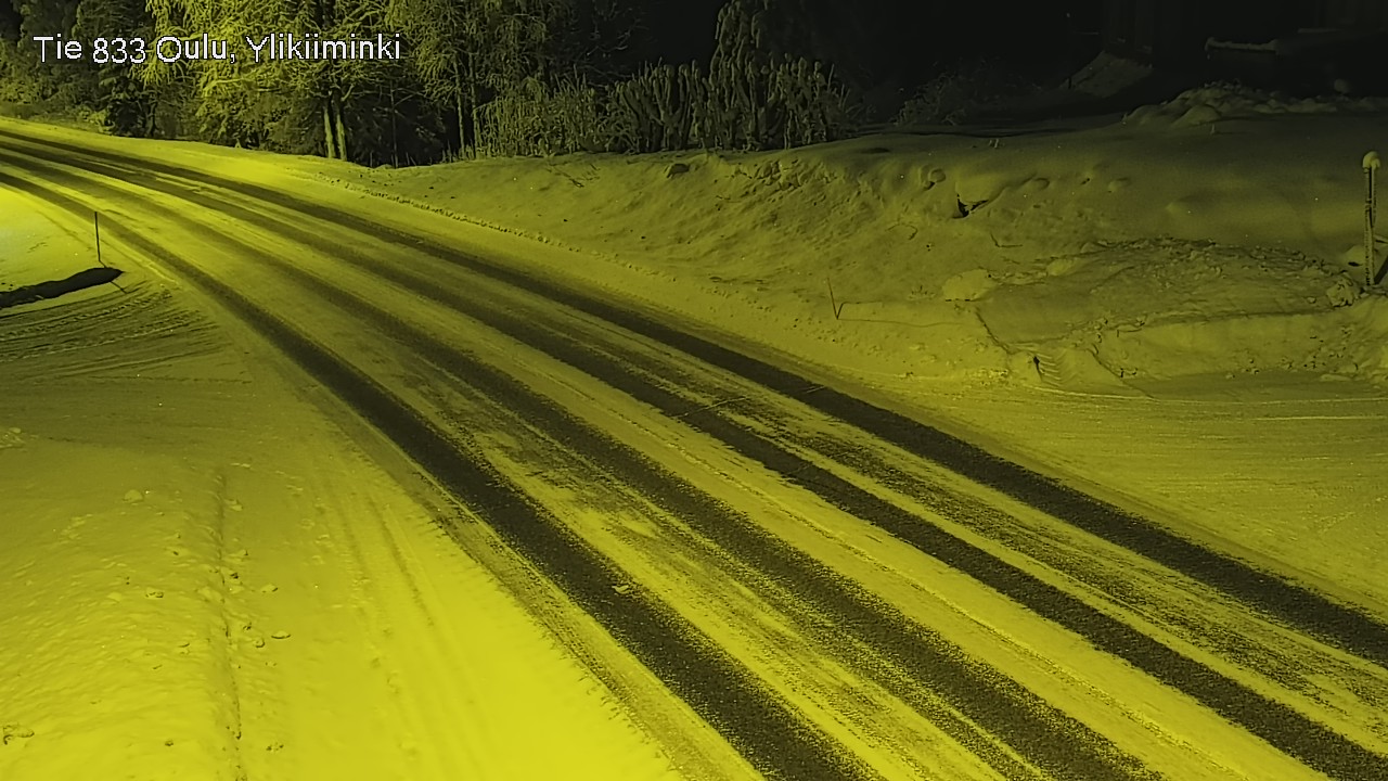 Kelikamerat Kuva Tie 833 Oulu, Vesala, Oulu, Pohjois-Pohjanmaa