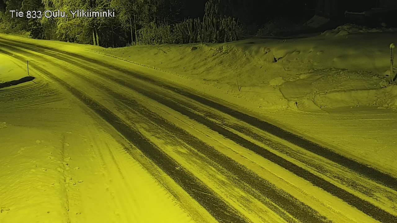 Kelikamerat Kuva Tie 833 Oulu, Vesala, Oulu, Pohjois-Pohjanmaa