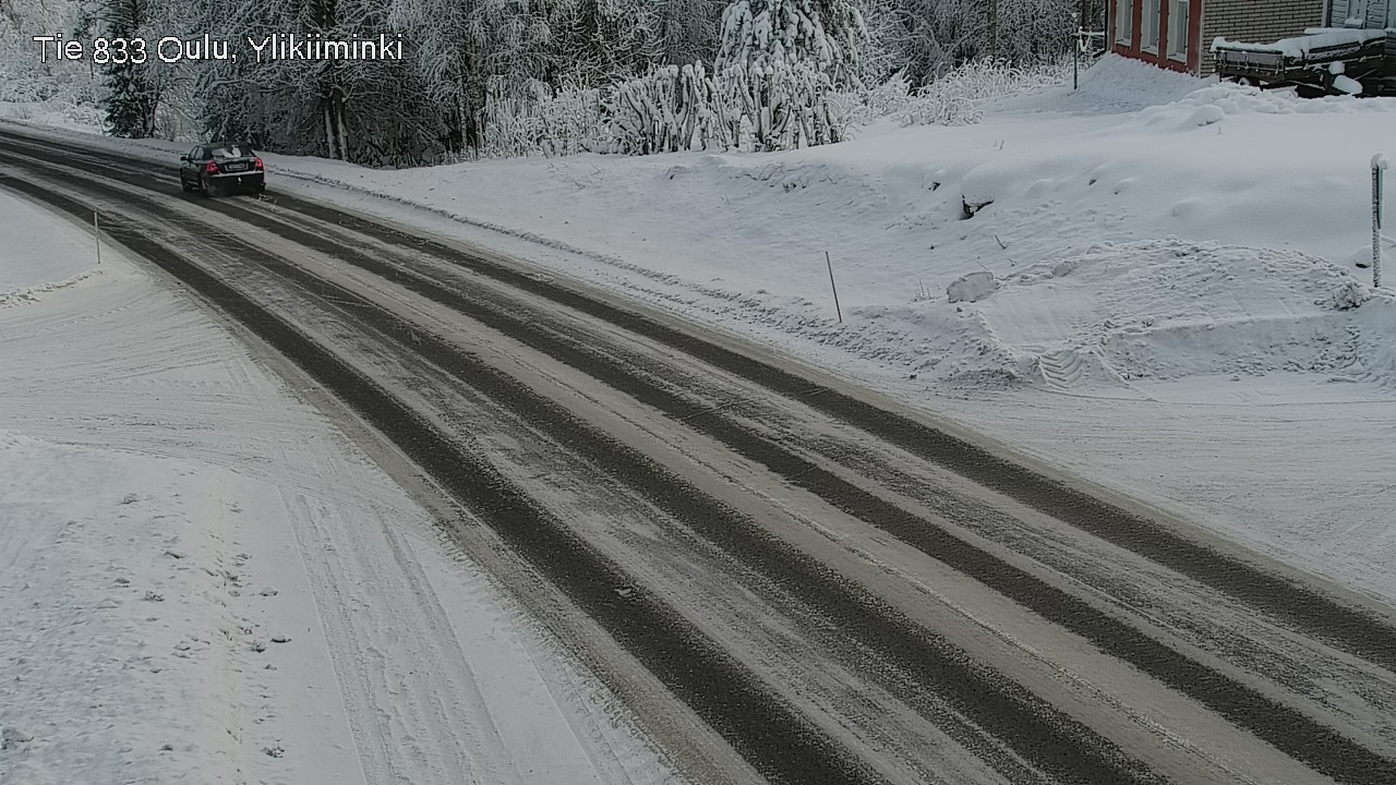 Weather Camera Image Road  833 Oulu, Vesala, Oulu, Pohjois-Pohjanmaa