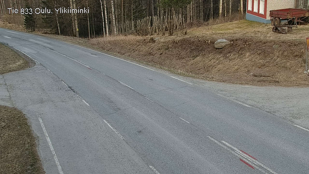 Kelikamerat Kuva Tie 833 Oulu, Vesala, Oulu, Pohjois-Pohjanmaa