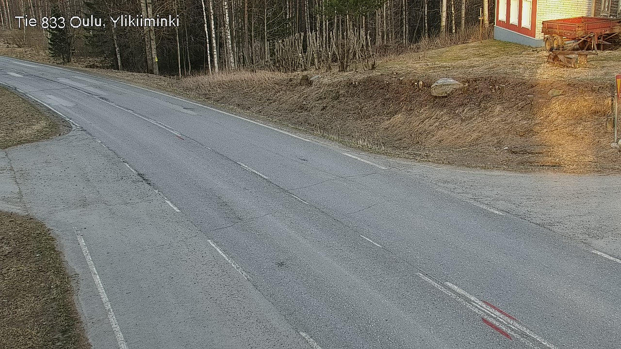 Kelikamerat Kuva Tie 833 Oulu, Vesala, Oulu, Pohjois-Pohjanmaa