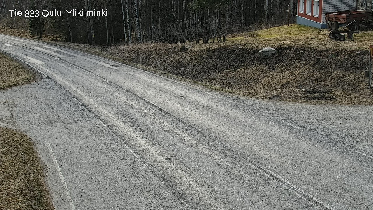 Kelikamerat Kuva Tie 833 Oulu, Vesala, Oulu, Pohjois-Pohjanmaa