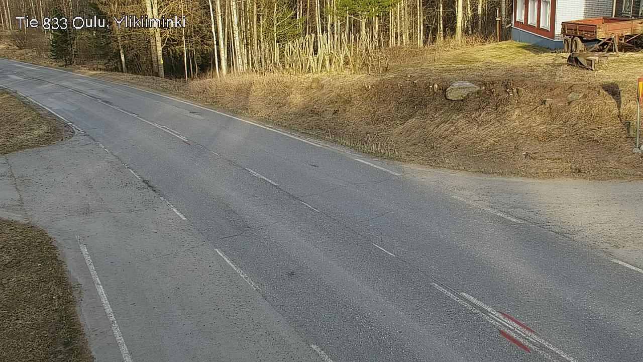 Kelikamerat Kuva Tie 833 Oulu, Vesala, Oulu, Pohjois-Pohjanmaa