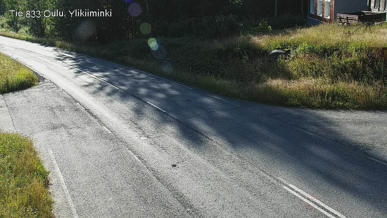 Weather Camera Image Road  833 Oulu, Vesala, Oulu, Pohjois-Pohjanmaa