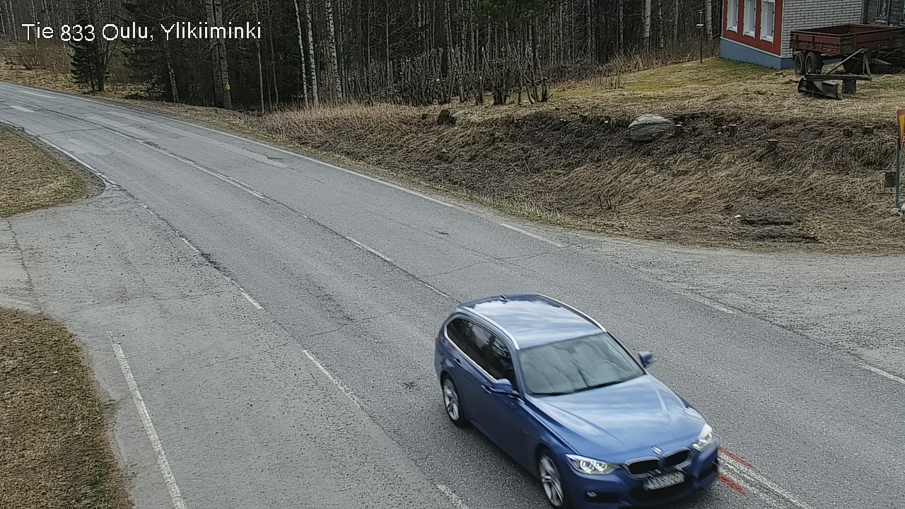 Weather Camera Image Road  833 Oulu, Vesala, Oulu, Pohjois-Pohjanmaa