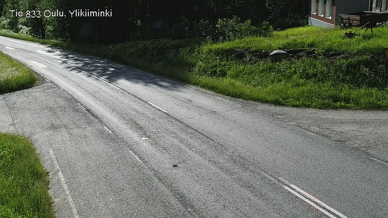 Weather Camera Image Väg  833 Oulu, Vesala, Oulu, Pohjois-Pohjanmaa