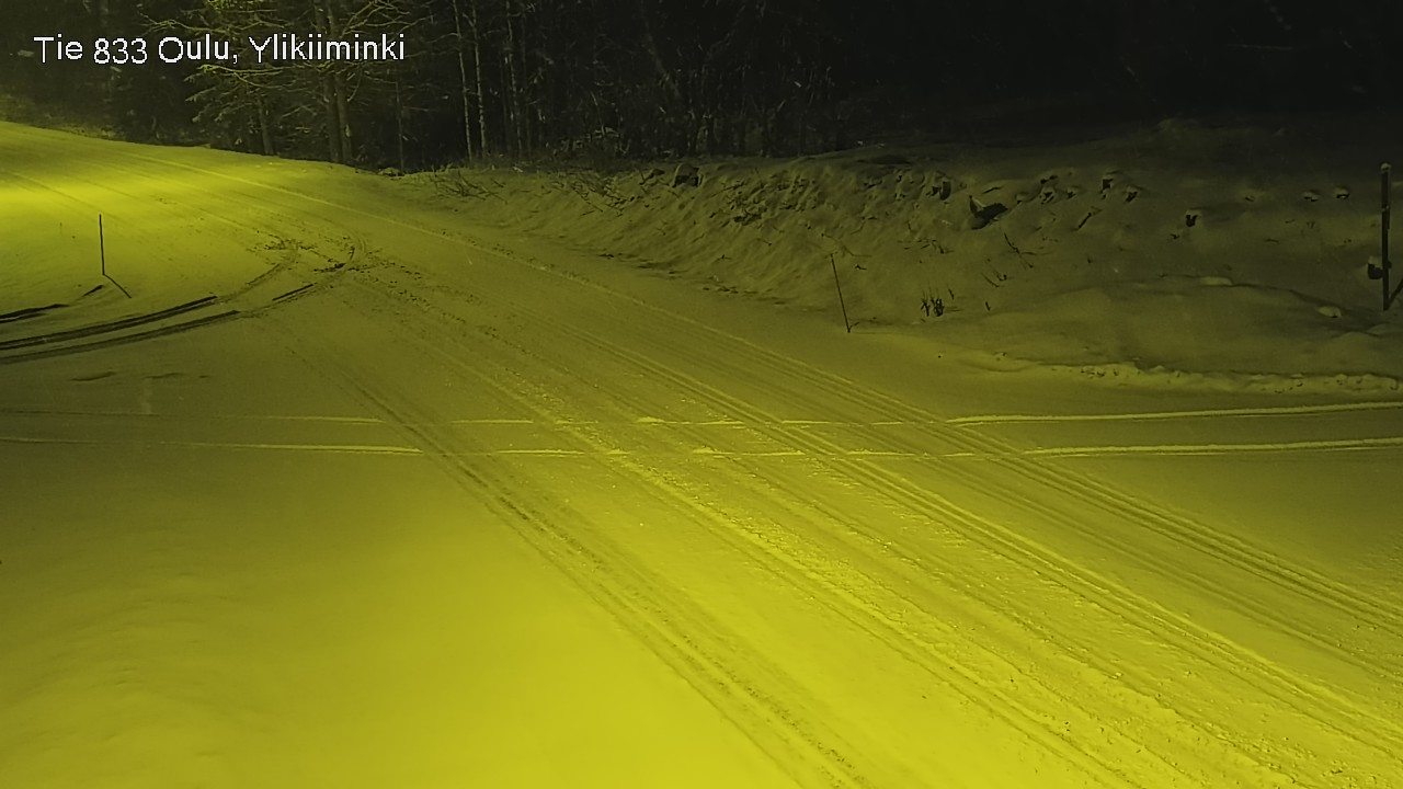 Kelikamerat Kuva Tie 833 Oulu, Vesala, Oulu, Pohjois-Pohjanmaa