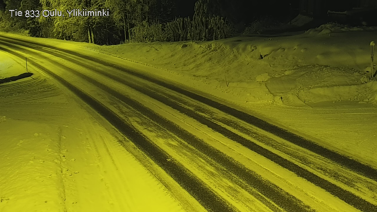 Kelikamerat Kuva Tie 833 Oulu, Vesala, Oulu, Pohjois-Pohjanmaa