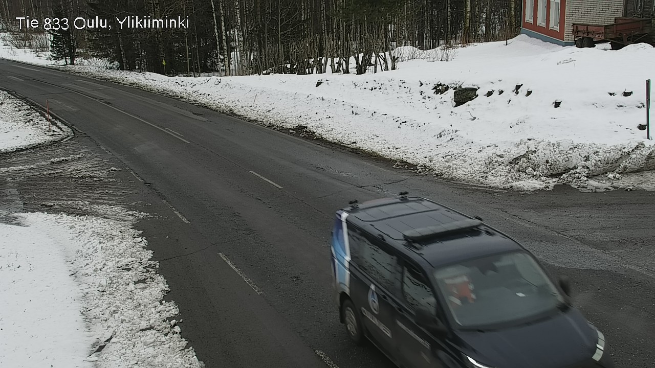 Weather Camera Image Road  833 Oulu, Vesala, Oulu, Pohjois-Pohjanmaa