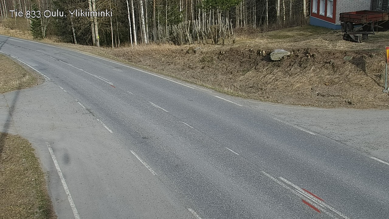 Kelikamerat Kuva Tie 833 Oulu, Vesala, Oulu, Pohjois-Pohjanmaa