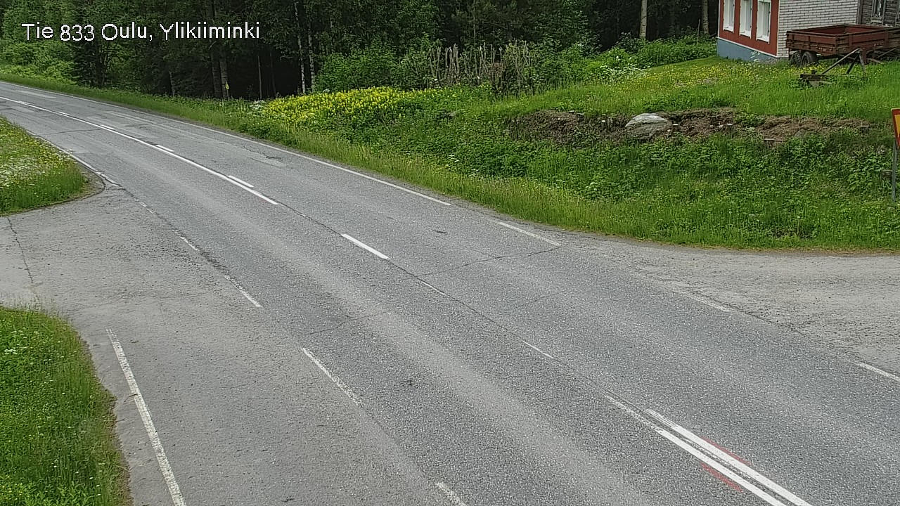 Kelikamerat Kuva Tie 833 Oulu, Vesala, Oulu, Pohjois-Pohjanmaa