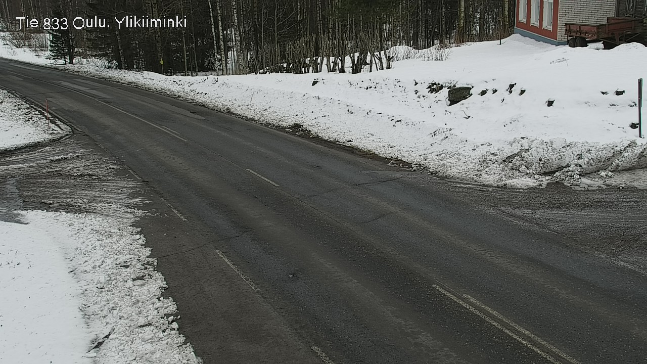 Kelikamerat Kuva Tie 833 Oulu, Vesala, Oulu, Pohjois-Pohjanmaa