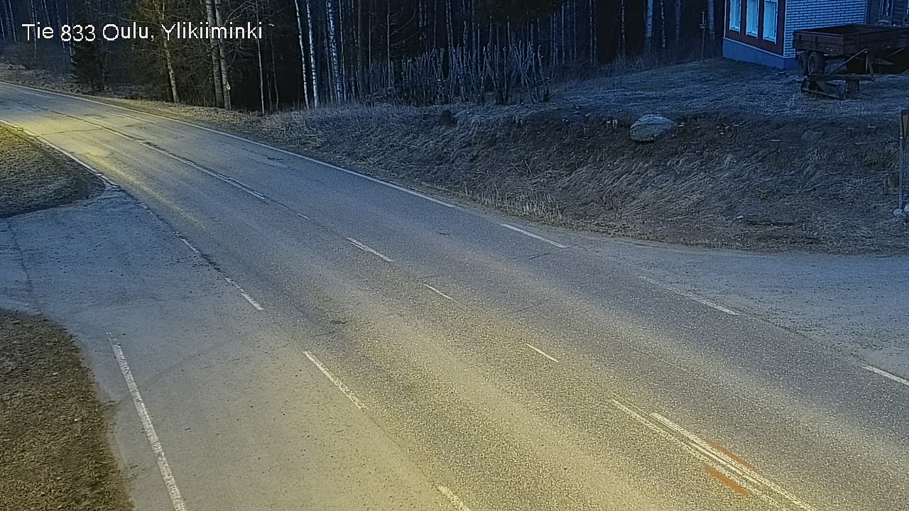 Kelikamerat Kuva Tie 833 Oulu, Vesala, Oulu, Pohjois-Pohjanmaa