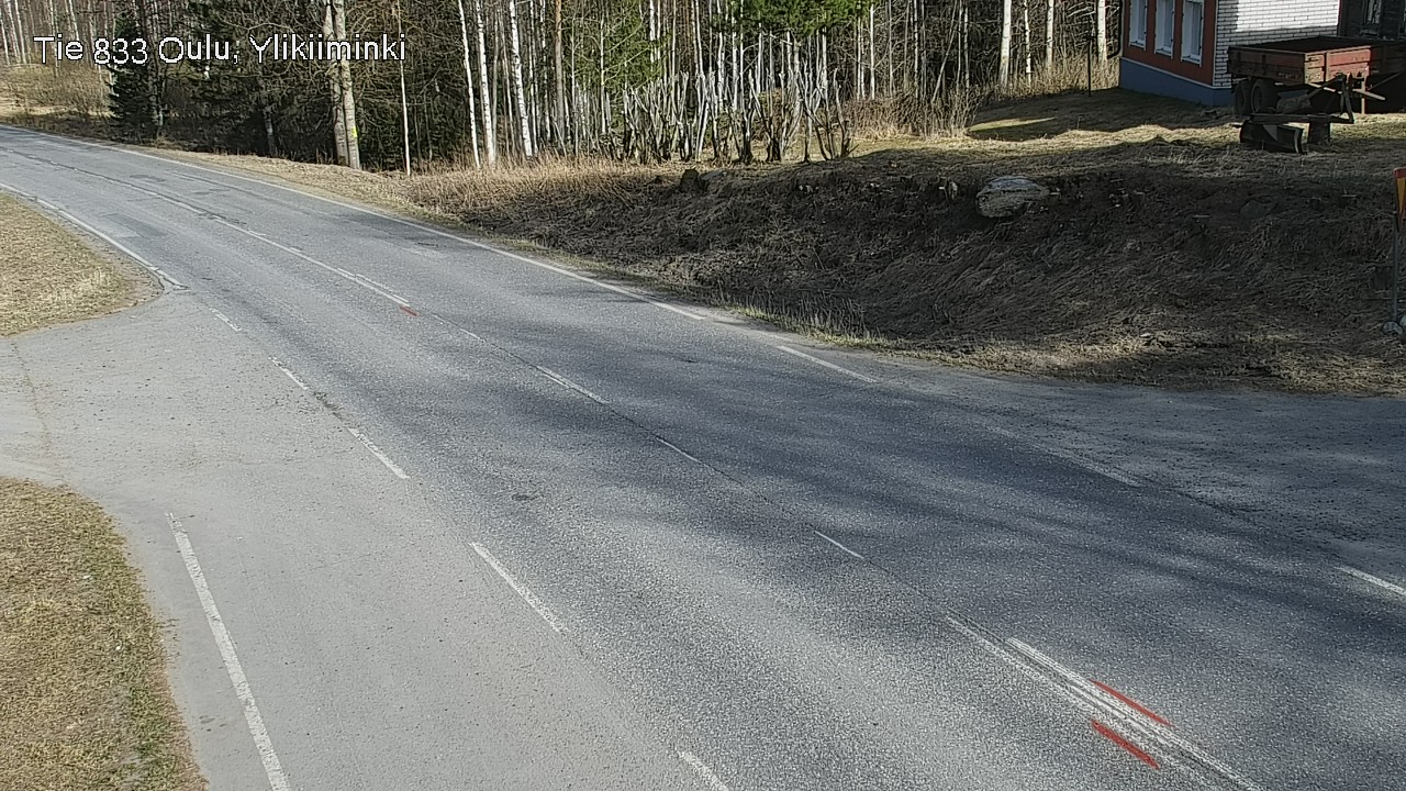 Kelikamerat Kuva Tie 833 Oulu, Vesala, Oulu, Pohjois-Pohjanmaa