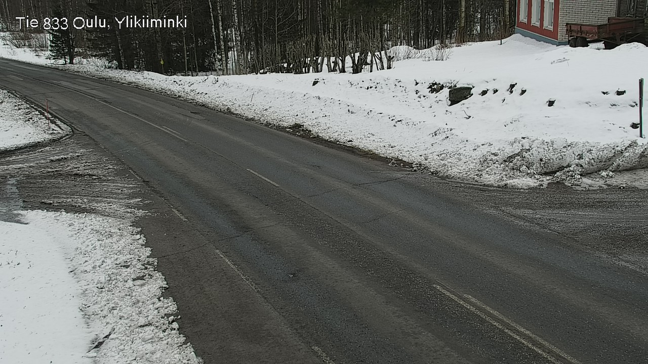 Kelikamerat Kuva Tie 833 Oulu, Vesala, Oulu, Pohjois-Pohjanmaa