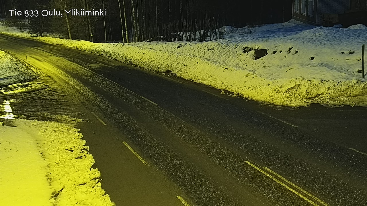 Kelikamerat Kuva Tie 833 Oulu, Vesala, Oulu, Pohjois-Pohjanmaa