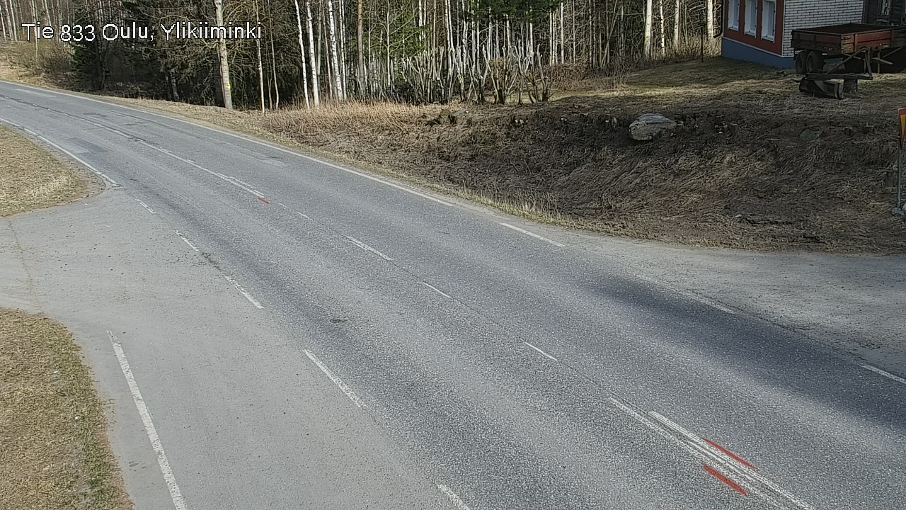 Kelikamerat Kuva Tie 833 Oulu, Vesala, Oulu, Pohjois-Pohjanmaa