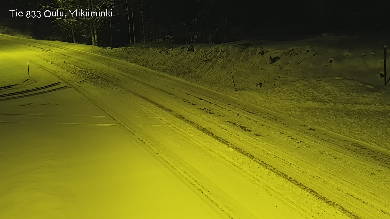 Kelikamerat Kuva Tie 833 Oulu, Vesala, Oulu, Pohjois-Pohjanmaa