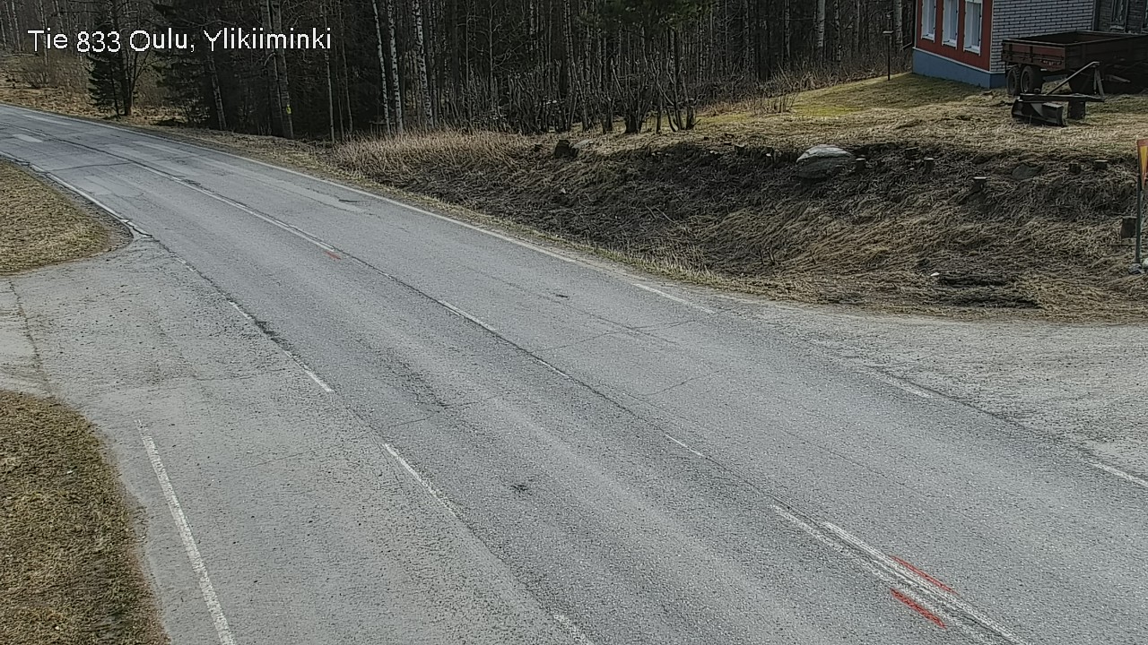 Kelikamerat Kuva Tie 833 Oulu, Vesala, Oulu, Pohjois-Pohjanmaa