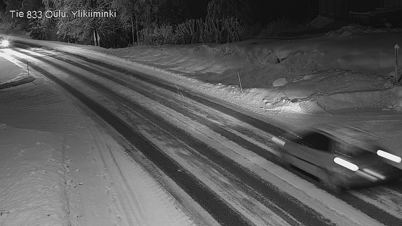 Kelikamerat Kuva Tie 833 Oulu, Vesala, Oulu, Pohjois-Pohjanmaa