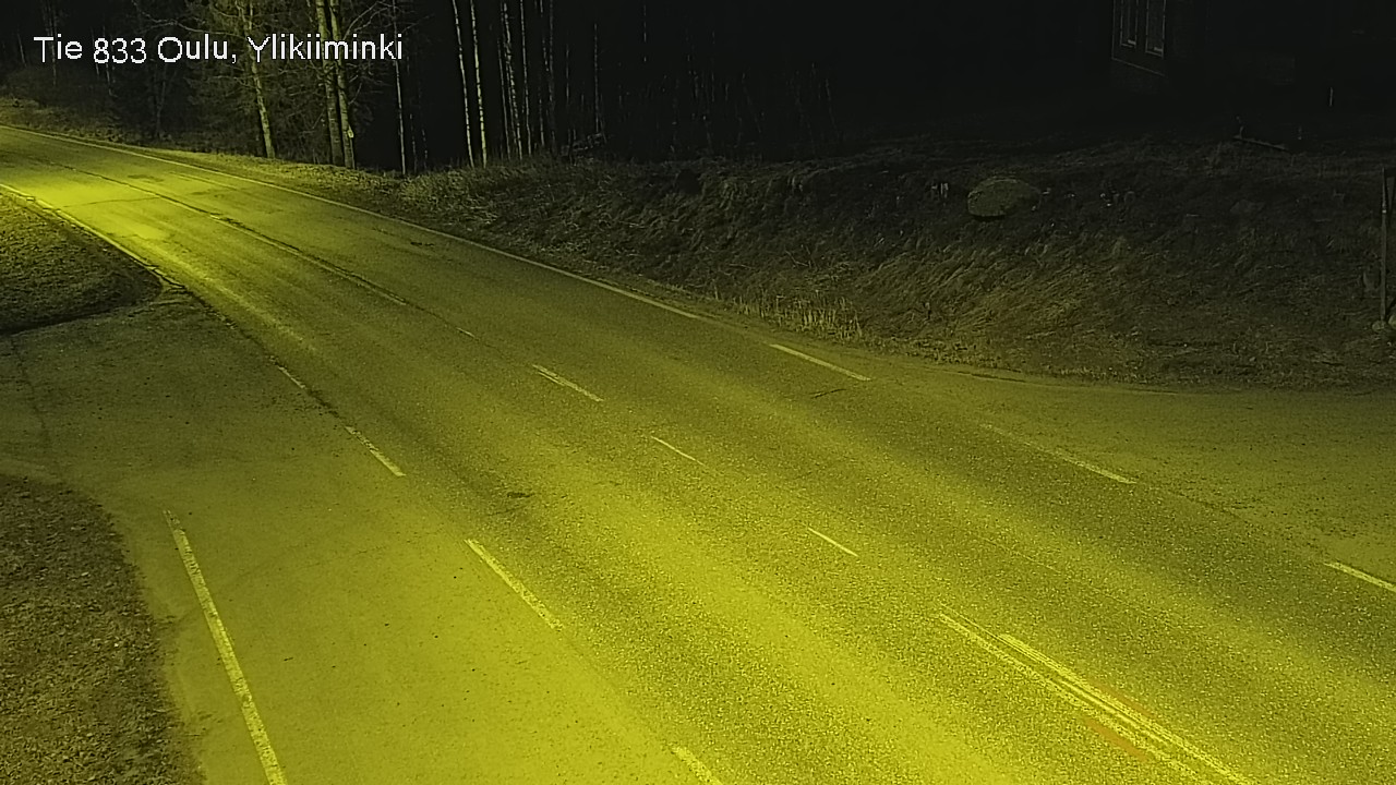 Kelikamerat Kuva Tie 833 Oulu, Vesala, Oulu, Pohjois-Pohjanmaa