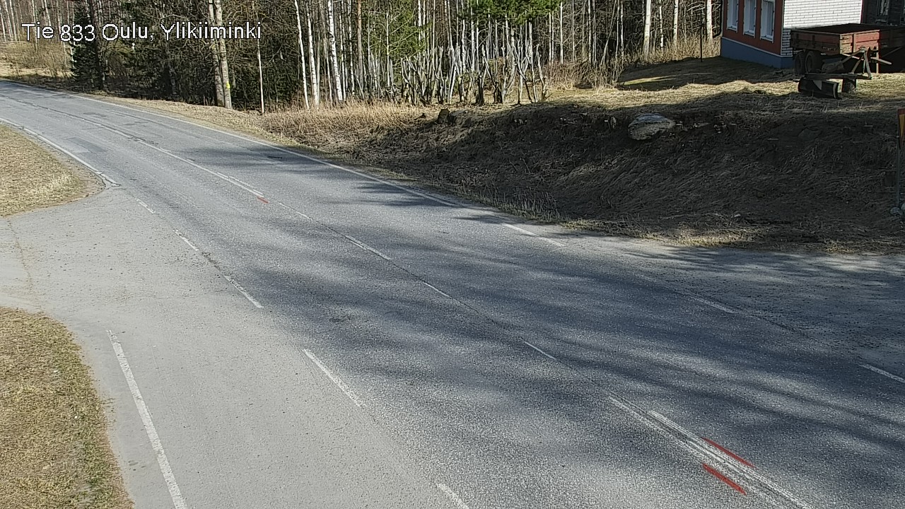 Kelikamerat Kuva Tie 833 Oulu, Vesala, Oulu, Pohjois-Pohjanmaa