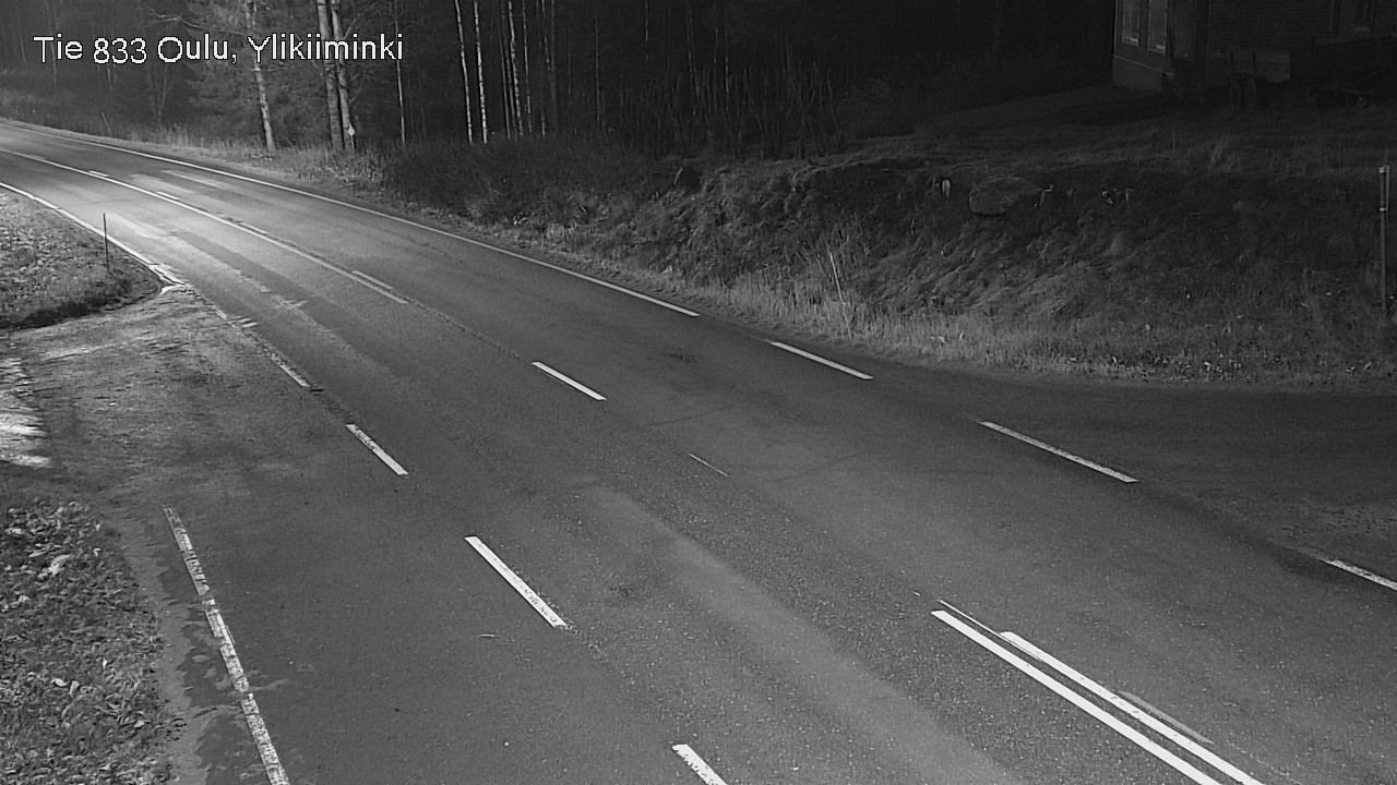 Kelikamerat Kuva Tie 833 Oulu, Vesala, Oulu, Pohjois-Pohjanmaa