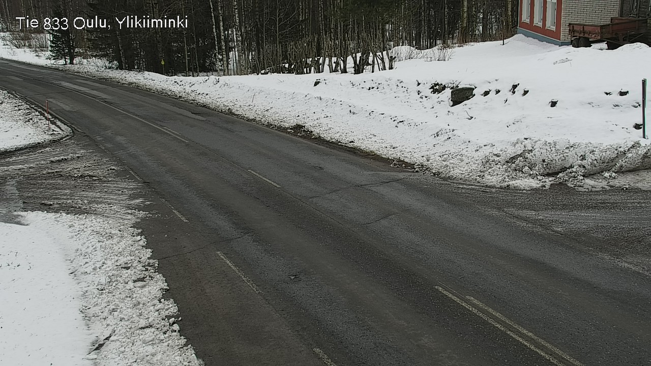 Kelikamerat Kuva Tie 833 Oulu, Vesala, Oulu, Pohjois-Pohjanmaa