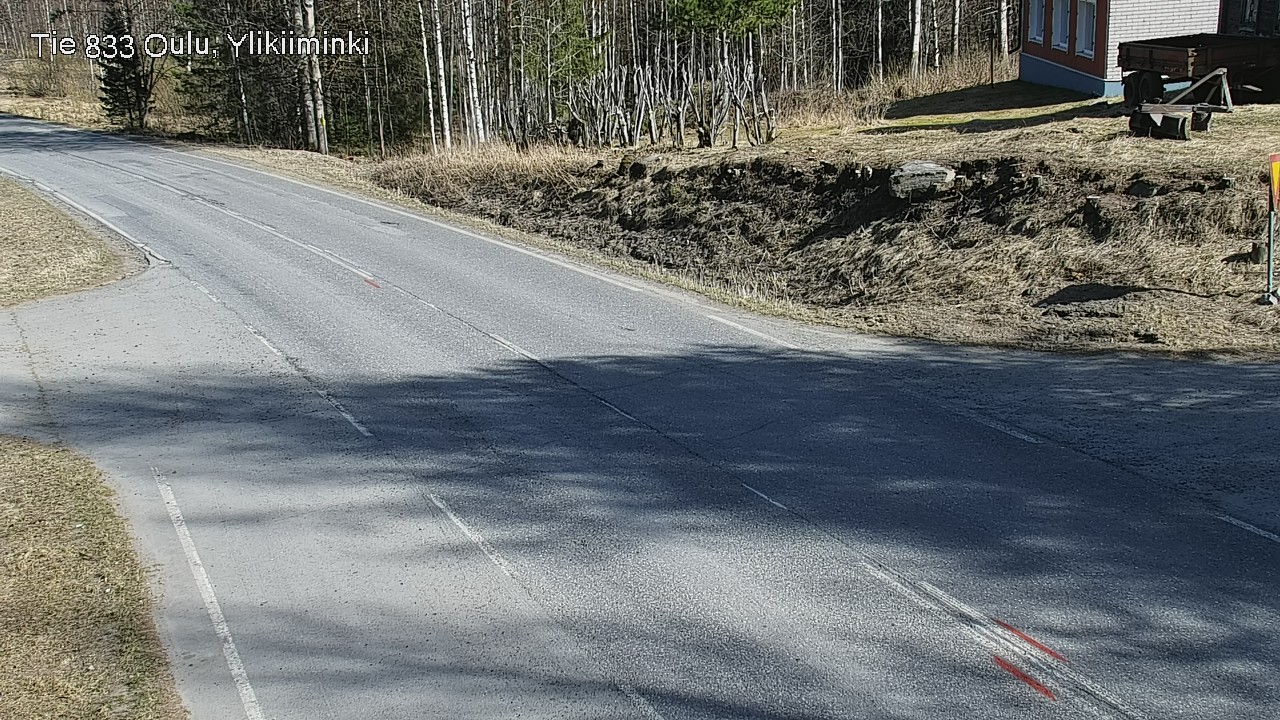 Kelikamerat Kuva Tie 833 Oulu, Vesala, Oulu, Pohjois-Pohjanmaa
