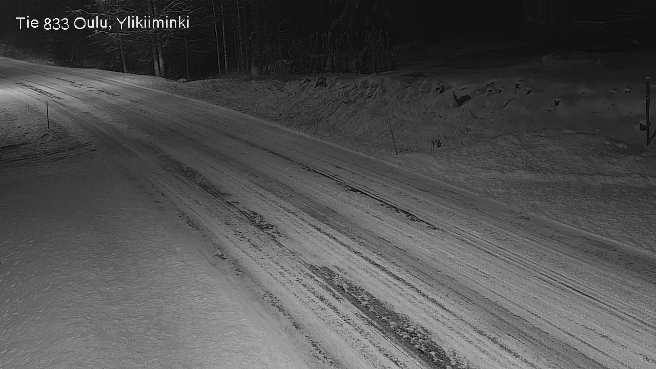 Kelikamerat Kuva Tie 833 Oulu, Vesala, Oulu, Pohjois-Pohjanmaa