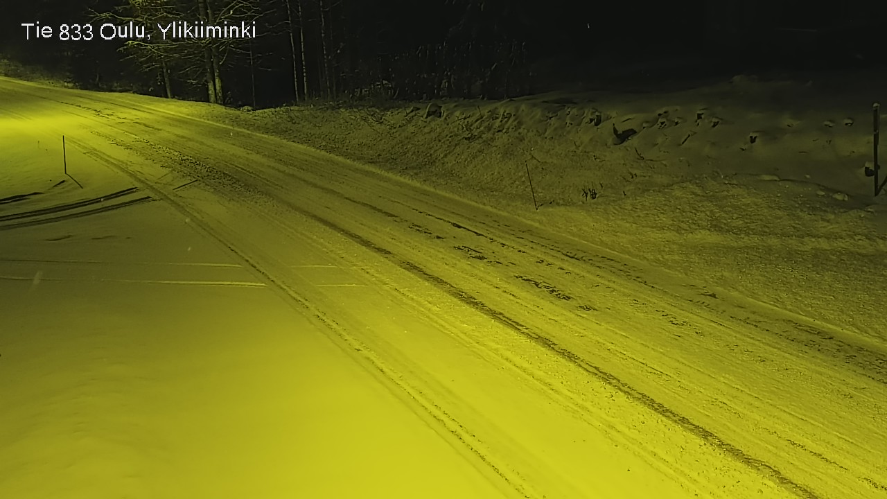 Kelikamerat Kuva Tie 833 Oulu, Vesala, Oulu, Pohjois-Pohjanmaa