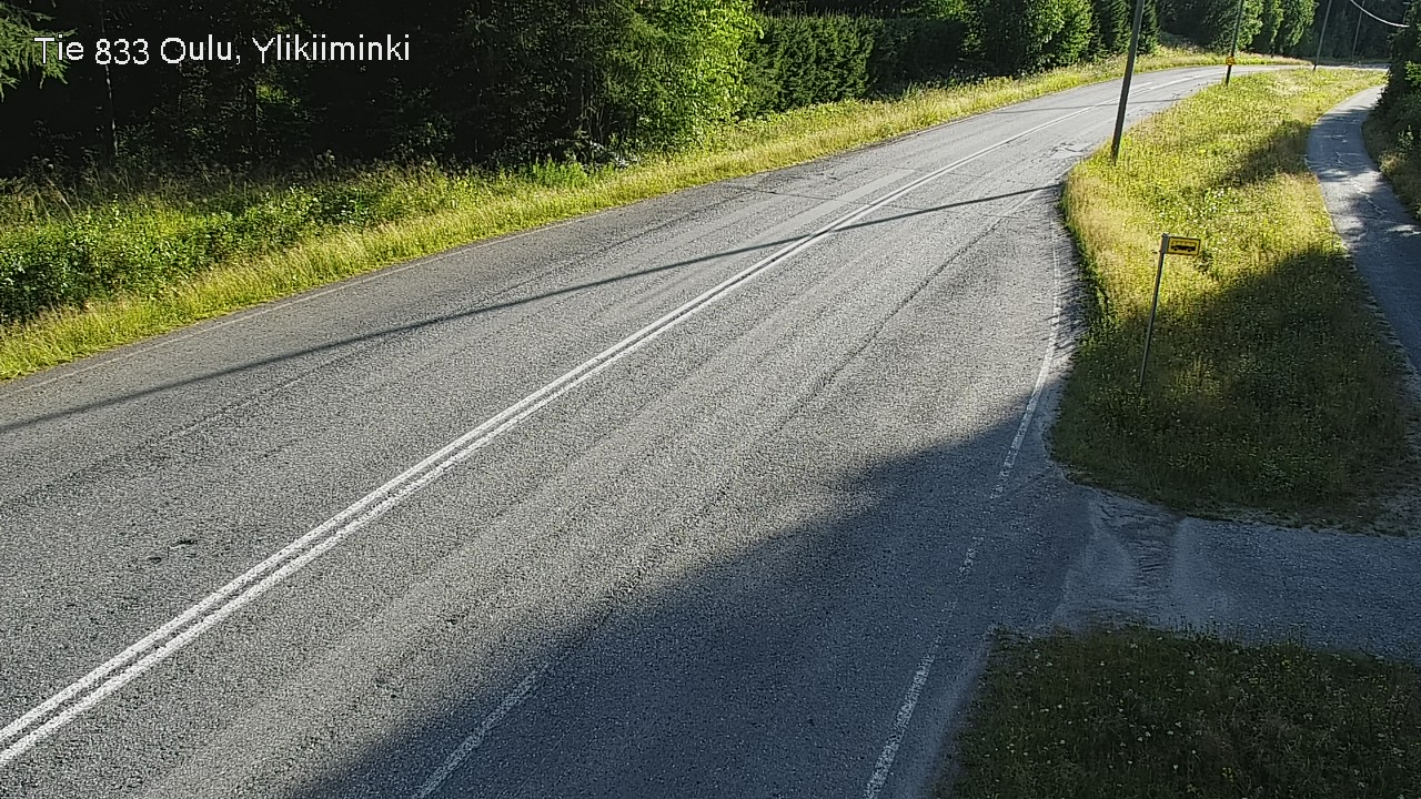 Kelikamerat Kuva Tie 833 Oulu, Vesala, Oulu, Pohjois-Pohjanmaa