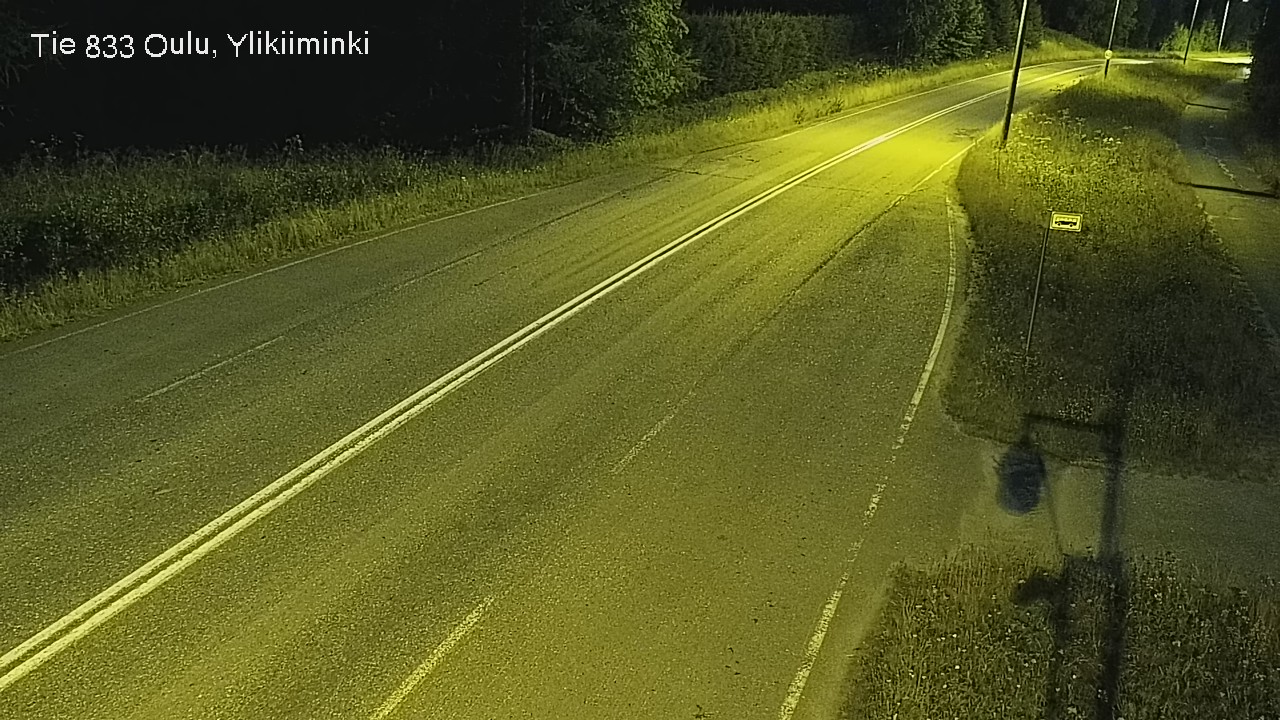 Kelikamerat Kuva Tie 833 Oulu, Vesala, Oulu, Pohjois-Pohjanmaa