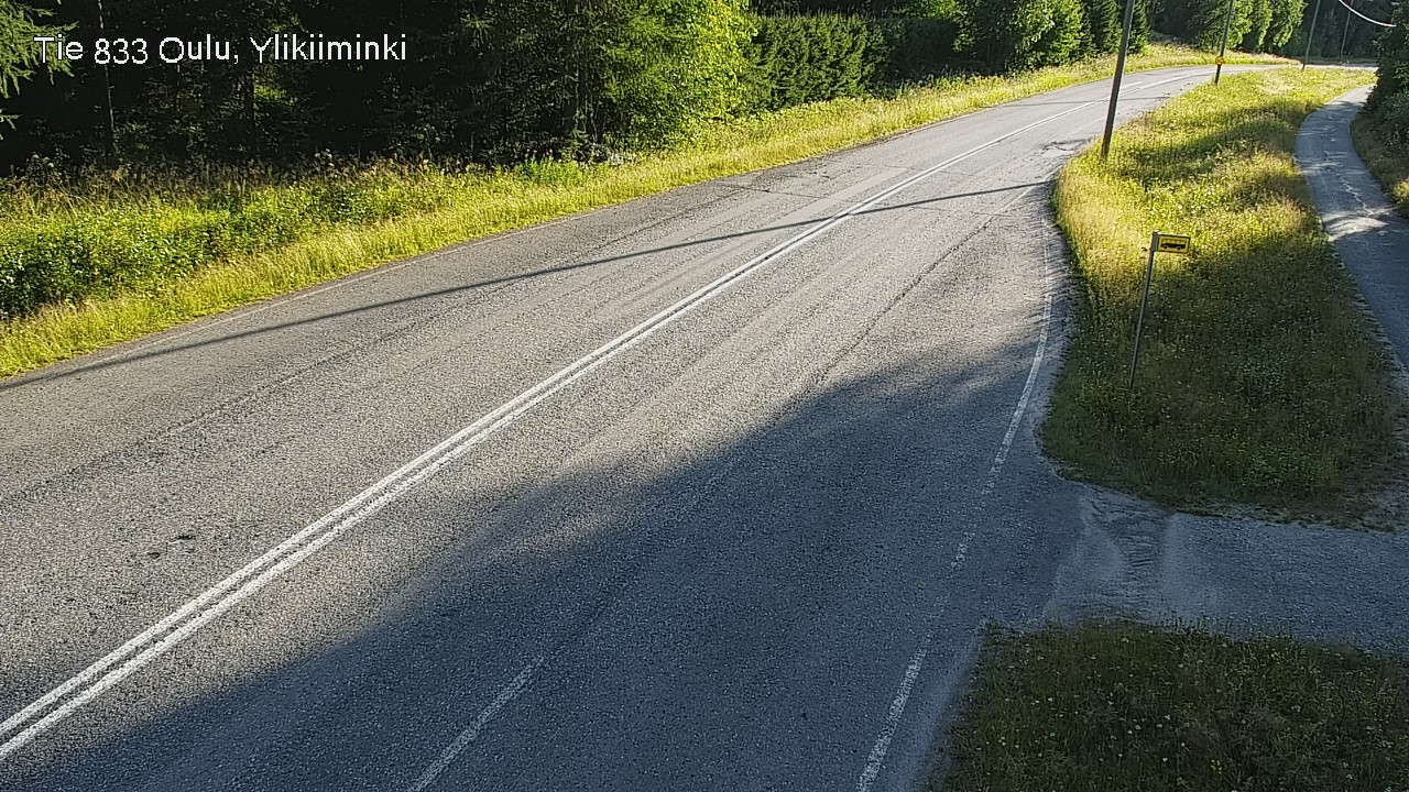 Kelikamerat Kuva Tie 833 Oulu, Vesala, Oulu, Pohjois-Pohjanmaa