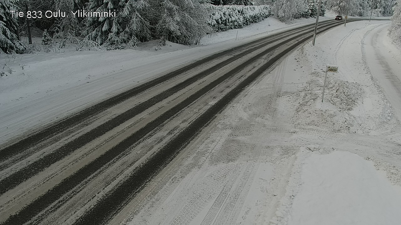 Weather Camera Image Road  833 Oulu, Vesala, Oulu, Pohjois-Pohjanmaa