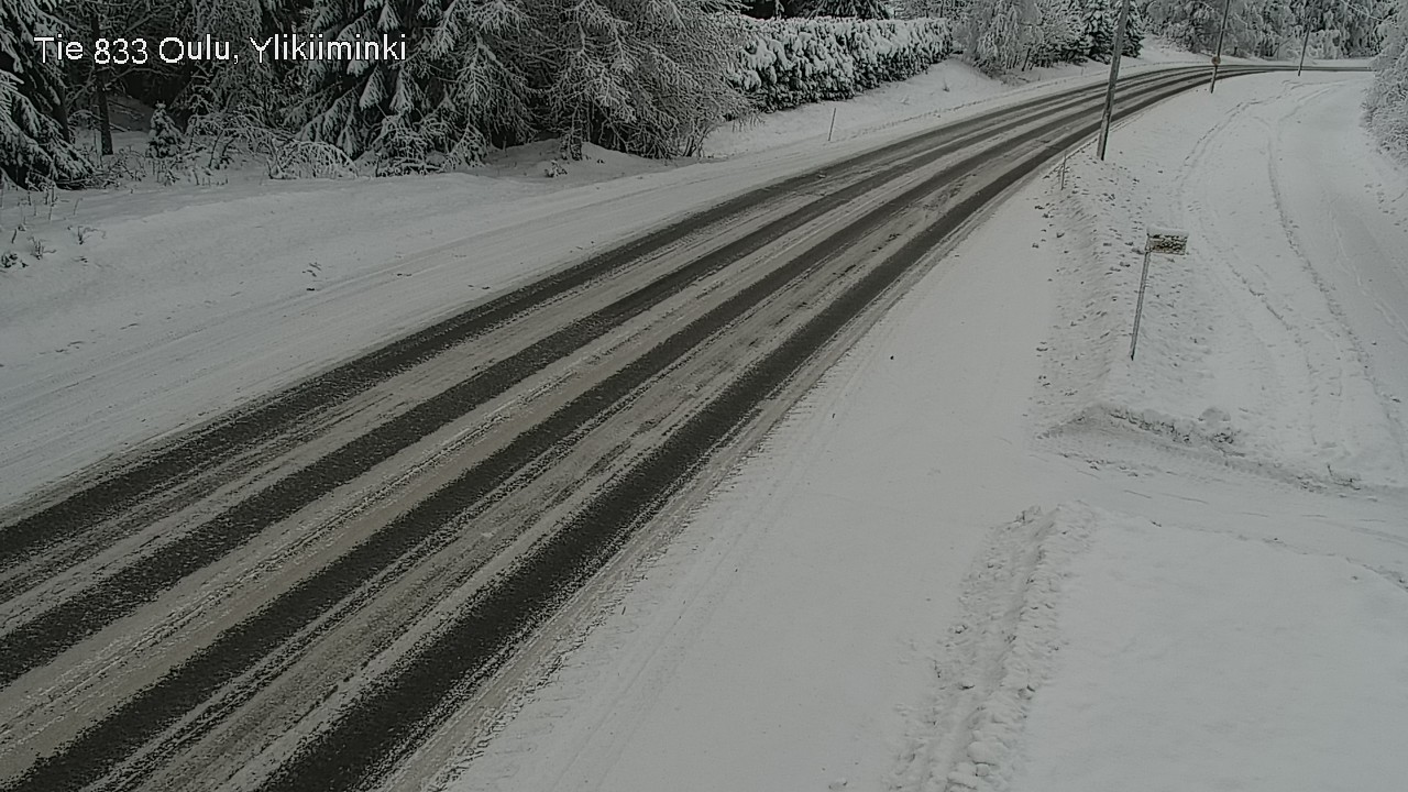 Kelikamerat Kuva Tie 833 Oulu, Vesala, Oulu, Pohjois-Pohjanmaa