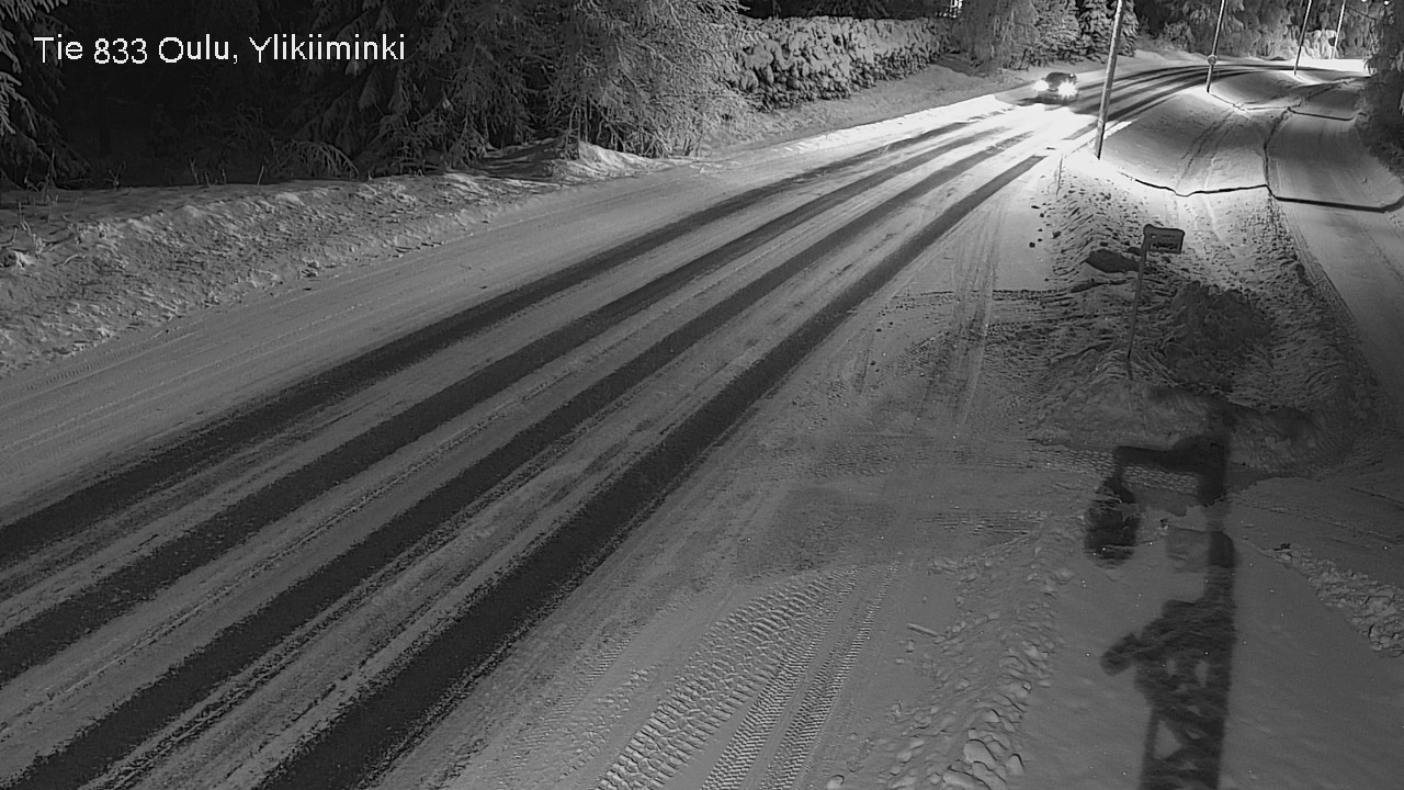 Kelikamerat Kuva Tie 833 Oulu, Vesala, Oulu, Pohjois-Pohjanmaa