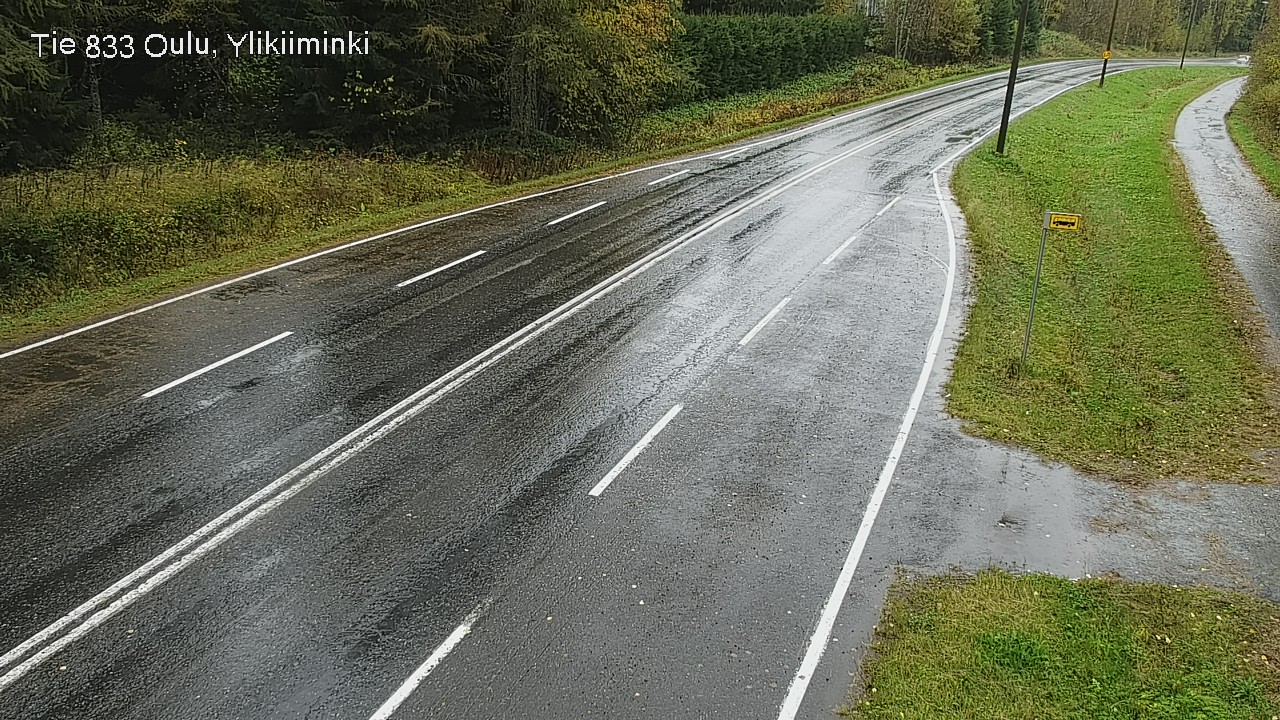 Weather Camera Image Road  833 Oulu, Vesala, Oulu, Pohjois-Pohjanmaa