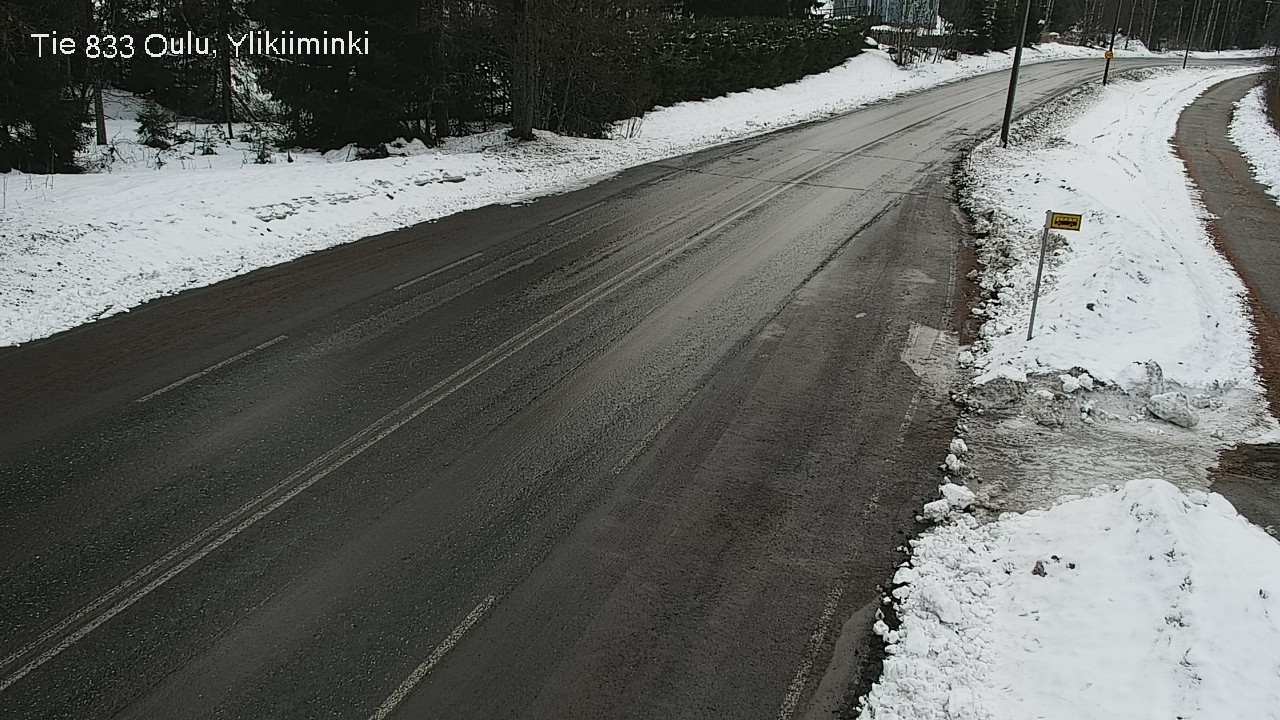 Kelikamerat Kuva Tie 833 Oulu, Vesala, Oulu, Pohjois-Pohjanmaa