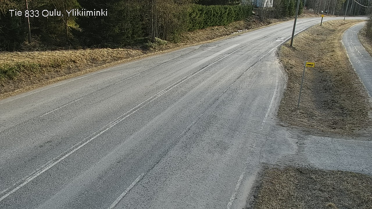 Kelikamerat Kuva Tie 833 Oulu, Vesala, Oulu, Pohjois-Pohjanmaa