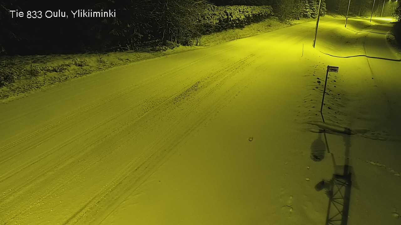 Kelikamerat Kuva Tie 833 Oulu, Vesala, Oulu, Pohjois-Pohjanmaa